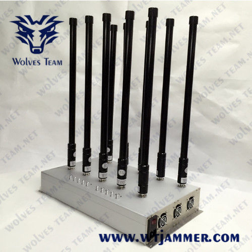 Jammer τηλεφωνικών σημάτων GSM 3G 4G 5G VHF UHF κινητή Jammer ΠΣΤ WiFi/Bluetooth Lojack χρήση αιθουσών συνεδριάσεων
