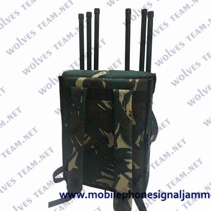 Προσαρμόστε Jammer σημάτων 850MHz 2100MHz 2400MHz που εμποδίζει κινητό τηλεφωνικό Jammer GSM CDMA 3G 4G 5G WiFi 2.4G