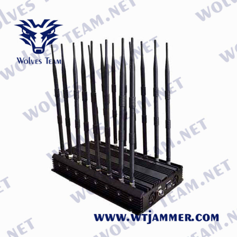 18 ζώνες Lojack 48W 5.2G 5.8G 5G όλο Jammer τηλεφωνικών σημάτων κυττάρων
