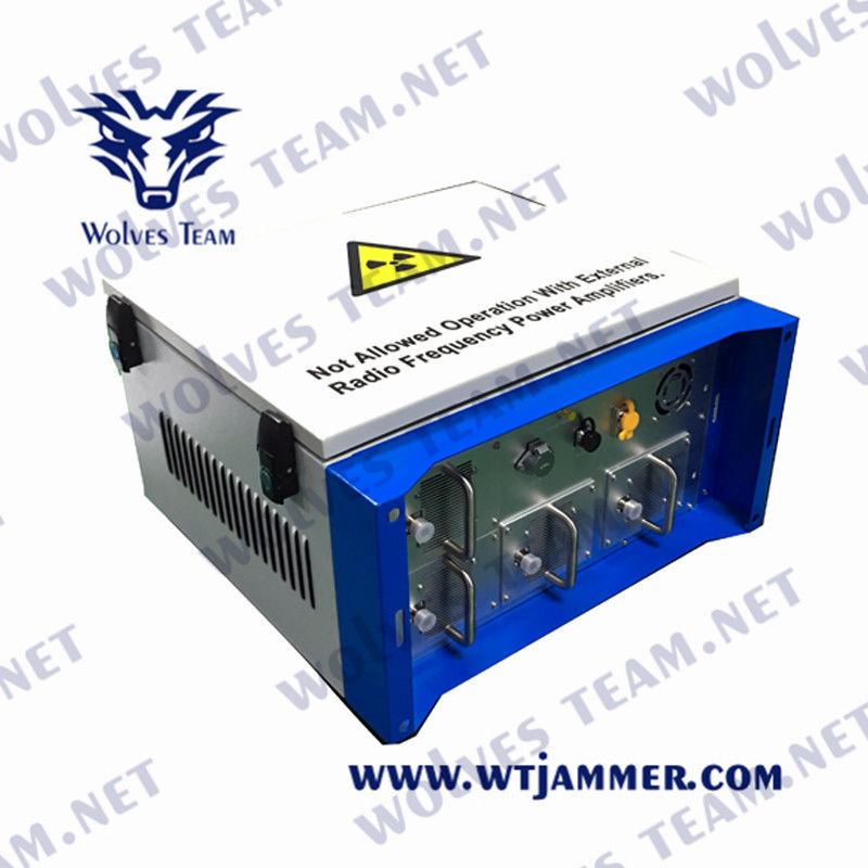 Συντεθειμένο PLL Blocker 5.8G σημάτων φυλακών 180W Jammer σημάτων δικτύων κηφήνων
