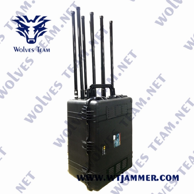 Jammer σημάτων GSM WIFI φορητό ΠΣΤ VHF UHF 3G 4G 5G 12 ζώνες 1200W