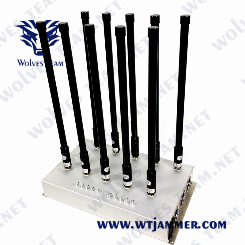 Ρύθμιση 12 Jammer 2g 3g 4g 5g Wifi 5.8g τηλεφωνικών σημάτων κυττάρων κεραιών