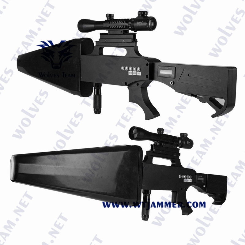 Φορητό φορητό αντι UAV Jammer WIFI κηφήνων ΠΣΤ VSWR πέρα από την τάση πέρα από την τρέχουσα προστασία
