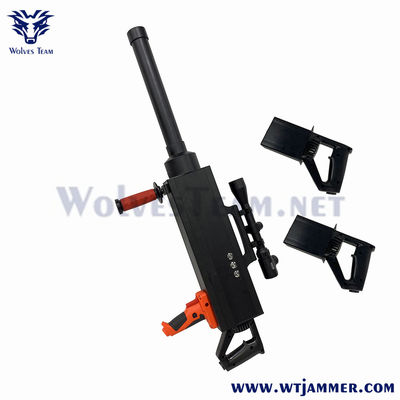 GPS WIFI5.8G Drone σήμα jammer 5000 μέτρα Στρατιωτική ασφάλεια σακίδιο