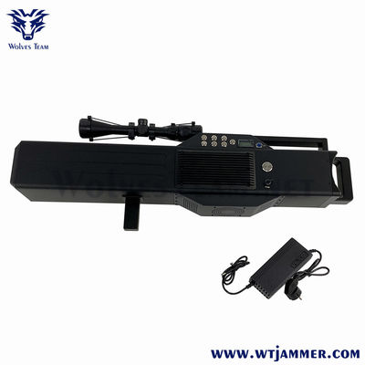 1200 μέτρα GPS WiFi5.8g Drone σήμα jammer χειροκίνητο VIP προστασία Ασφάλεια