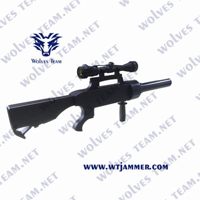 1000m φορητό UAV Jammer 3 ζώνες χειροκίνητο GSM WiFi 2.4G WiFi 5.8g GPS σήμα Drone Jammer