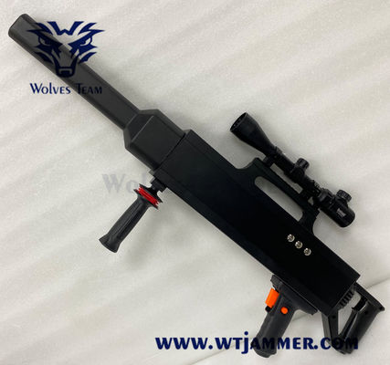 Χεριζόμενο φορητό WiFi 2.4G 5.8g GPS σήμα Αντι-Drone Jammer μέχρι 1000 μέτρα