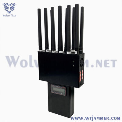Χεριζόμενο παρεμβολικό σήματος (Handheld Signal Jammer) Συμπληκτική φορητή συσκευή για την παρεμπόδιση GPS και ραδιοφωνικών σημάτων μέσω κινητής τηλεφωνίας (Wifi) διασφαλίζοντας την ιδιωτικότητα και την ασφάλεια