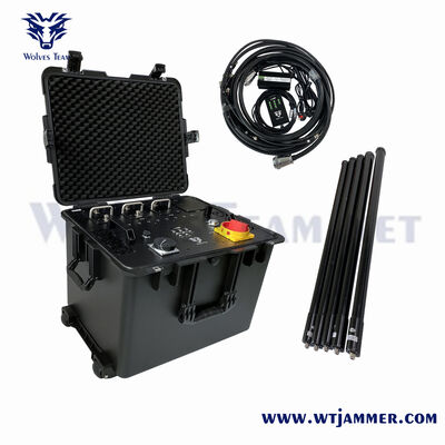 High Power Military IED Bomb DDS Programmable 20-3500MHz Signal Jammer