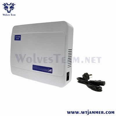 Εντός χώρου 5G σήμα jammer κινητό τηλέφωνο GSM 3G 4G 5GLTE jammer κυτταρικό σήμα jammer 50 μέτρα