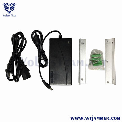 Πλήρης ζώνης 8 Αντενές Σημείο Τζάμερ Μπλοκ GSM/3G/4G, WiFi 2.4G, UHF/VHF - Υψηλής ισχύος συσκευή ασφαλείας επιφάνειας εργασίας