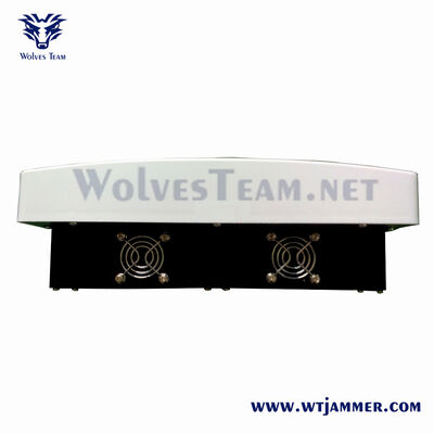 14 κεραίες κρυμμένο σήμα jammer. Μπλοκάρει 2G / 3G / 4G / 5G, WiFi & GPS άμεσα.