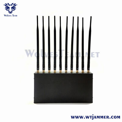 10 κεραίες υψηλής ισχύος 5G μπλοκάρες παρεμβολής 2G 3G 4G 5G WiFi GPS και σήματα drones