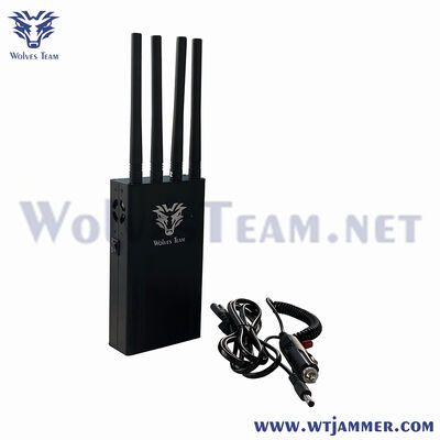 4 Αντένα Portable Blocker 2.4G 5.8G WiFi 6e GPS σήμα παρεμποδιστή