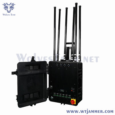 6 ζώνες 320W Υψηλής ισχύος Αδιάβροχο σήμα GPS WiFi κινητό τηλέφωνο Πολυζώνη