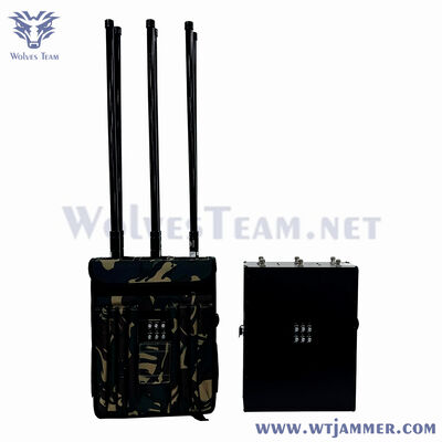 6 Κεραίες σακίδιο πλάτης Jammer Stealth Camouflage Design Διπλής χρήσης Εσωτερικό Σταθερό & Υπαίθριο Jammer Patrol