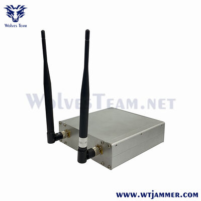 2 Κεραίες Επιτραπέζιο 3G 4G LTE Μπλοκ Jammer Signal Κλήσεις κινητών τηλεφώνων και δεδομένα 2 ζωνών Κινητή συσκευή αποκλεισμού σήματος για Εξεταστική Εμπιστευτική αίθουσα