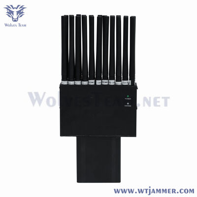 22W χειροκίνητος παρεμβολέας 22 ζώνης 3G/4G/5G GPS WiFi 315/433/868MHz