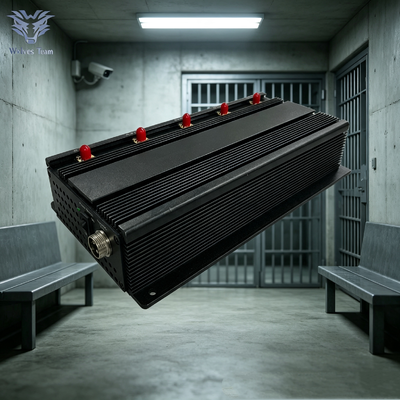 Απευθείας από τον Κατασκευαστή 5 Ζωνών Μπλοκαριστής Σήματος Μπλοκάρει Σήματα Κινητού Τηλεφώνου WiFi για Φυλακές και Εγκαταστάσεις Επιβολής του Νόμου