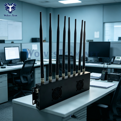 8-Αντένα Υψηλής Ισχύος Τηλεφώνου & GPS Jammer Αποκλειστής Σήματος για Εμπιστευτικά Στούντιο Έρευνας και Ανάπτυξης