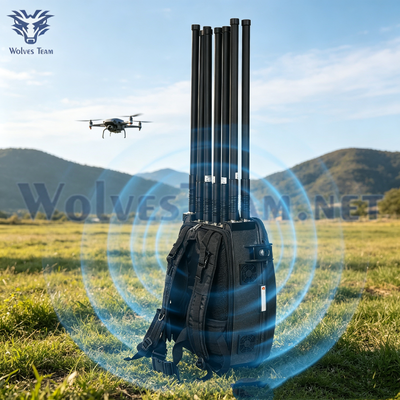 50-300M Manpack Drone Signal Jammer για τις Ένοπλες Δυνάμεις και την Επιβολή του Νόμου