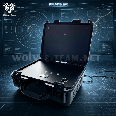 50-300Meters Compact Hand‑Carried Suitcase Signal Jammer Easy‑to‑Carry for Outdoor