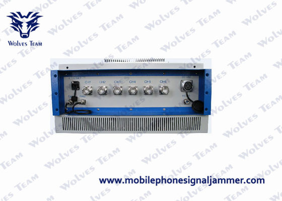 Πλήρης συχνότητα 25 - 6000MHz 800W DDS Εξωτερικός παρεμποδιστής σήματος
