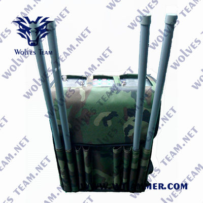 Αδιάβροχο GSM Dcs Wifi GPS 3G 4G Backpack Σημείο Τζάμερ