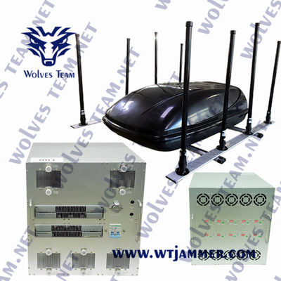 FCC 5000MHz Τζάμερ σήματος κινητού τηλεφώνου Αδιάβροχος Τζάμερ βόμβας οχήματος