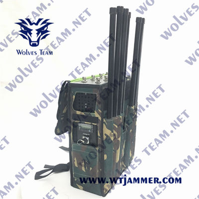 5.8G Wi-Fi RF σάκο σήμα Jammer 90W GSM DCS Αντιτρομοκρατία