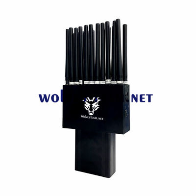 22 ζώνες 22W RF σήμα jammer κινητό τηλέφωνο GSM 3G 4G 5G Wifi GPS Lojack