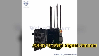 Φορητό Τηλέφωνο Jammer Jamming Έως 500m 6 Bands Jammer Omni ή κατευθυντικές κεραίες