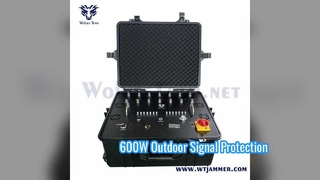 700W Portable 14 Bands Signal Jammer Selectable Output Power for Mobile Phone And Walkie Talkie