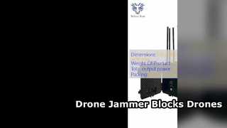 Drone Jammer 600W High Power Signal Blocker
