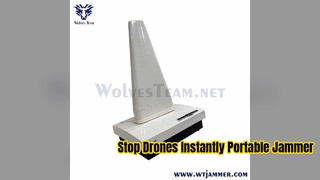 Shield-Style Drone Jammer με προσαρμόσιμη συχνότητα μπαταρίας και φορητή σχεδίαση χειρός