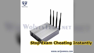 Επιλέξιμες 4 κεραίες GSM CDMA Wifi Signal Jammer Εσωτερική βάση τοίχου για υψηλού επιπέδου μυστική συνάντηση