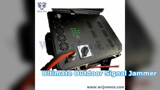Φορητό 500W Φορητό Jammer 10 ζωνών Ιδανικό για προσωρινά συμβάντα υψηλού προφίλ.